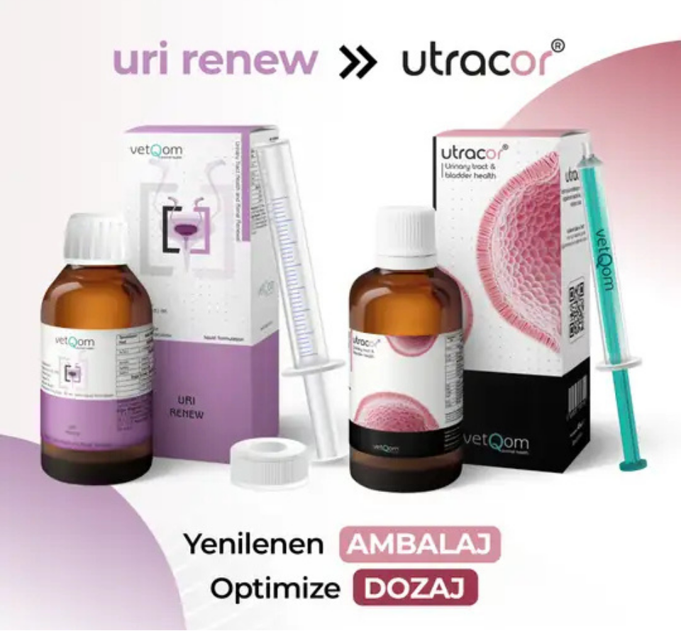 VETQOM UTRACOR KEDİ – ÜRİNER SİSTEM SAĞLIĞI – 45ml.