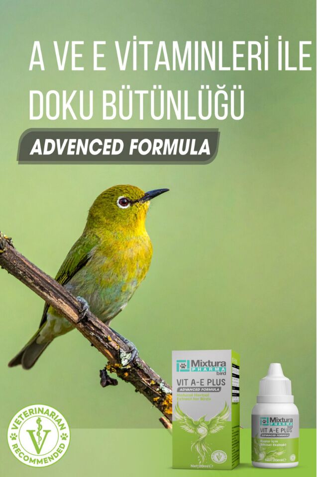 MİXTURA PHARMA KUŞ VITAMİN A-E PLUS 20 ML.
