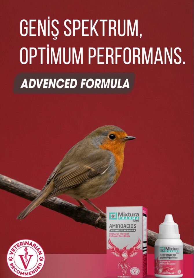 MİXTURA PHARMA KUŞ AMINOACIDS 20 ml.