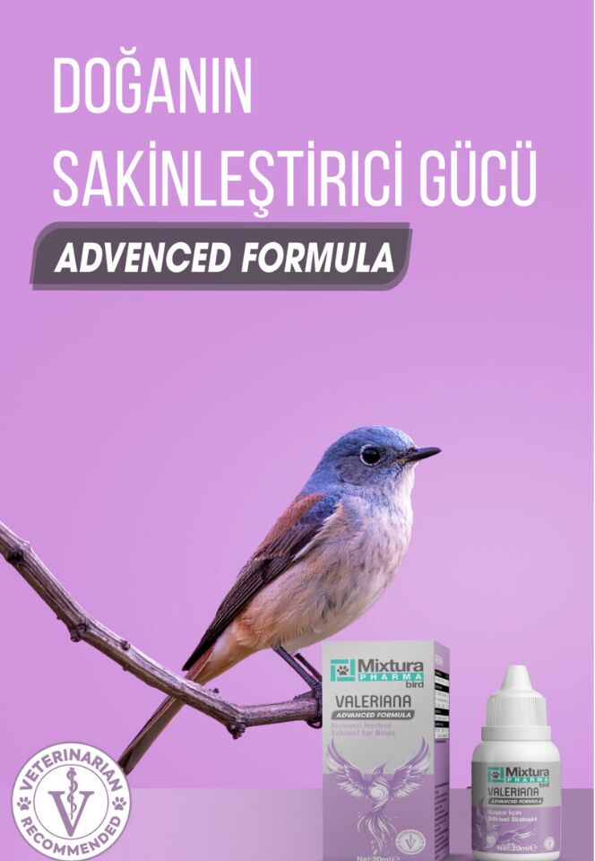 MİXTURA PHARMA KUŞ SAKİNLEŞTİRİCİ 20 ML.