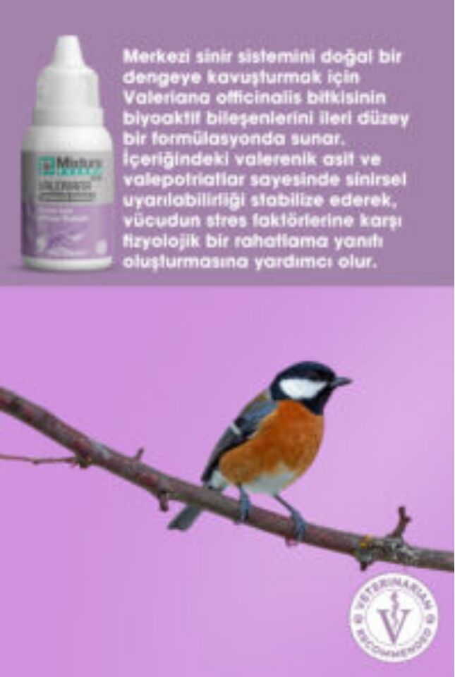 MİXTURA PHARMA KUŞ SAKİNLEŞTİRİCİ 20 ML.