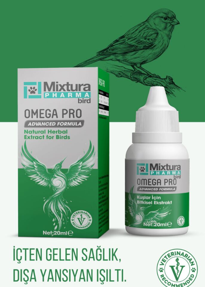 MİXTURA PHARMA BİRD OMEGA PRO 20 ML.